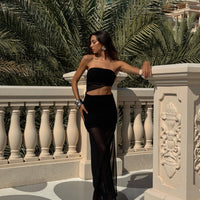 Serena Mesh Maxi Dress