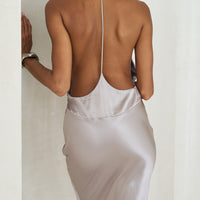 Seraphina Viscose Gown Silver