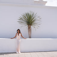 Seraphina Viscose Gown Baby Pink