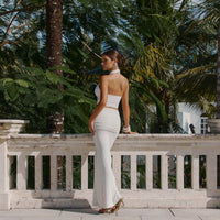 Klara Bamboo Skirt White