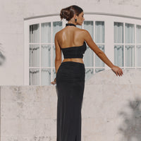 Klara Bamboo Skirt Black
