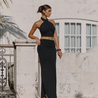 Klara Bamboo Skirt Black