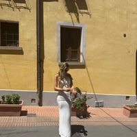 Klara Bamboo Skirt White