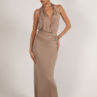 Raquel Maxi Dress Bronze