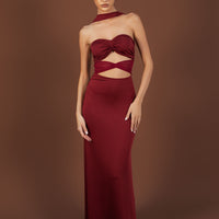 Monique Maxi Dress Cherry