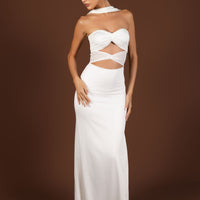 Monique Maxi Dress White