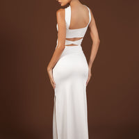 Monique Maxi Dress White