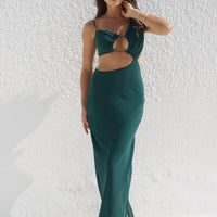 Aurelia Maxi Dress Emerald