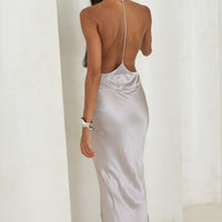 Seraphina Viscose Gown Silver
