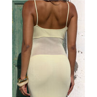 Gabriella Knit Dress Butter Yellow