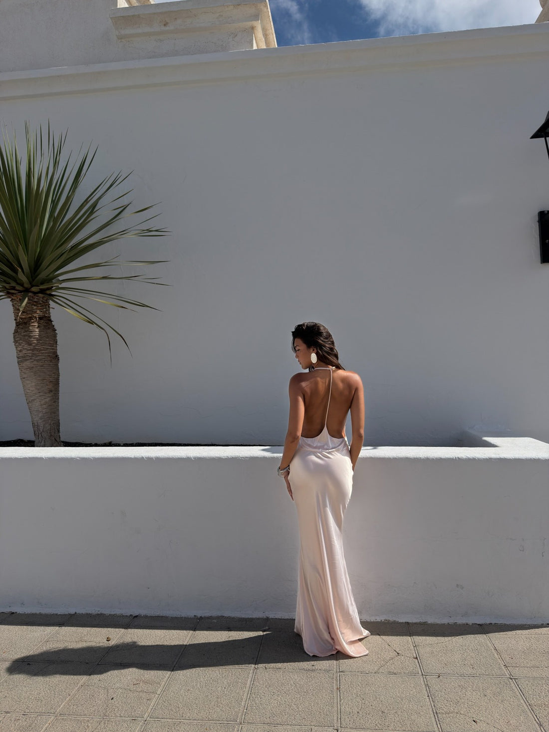 Seraphina Viscose Gown Baby Pink