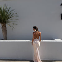 Seraphina Viscose Gown Baby Pink