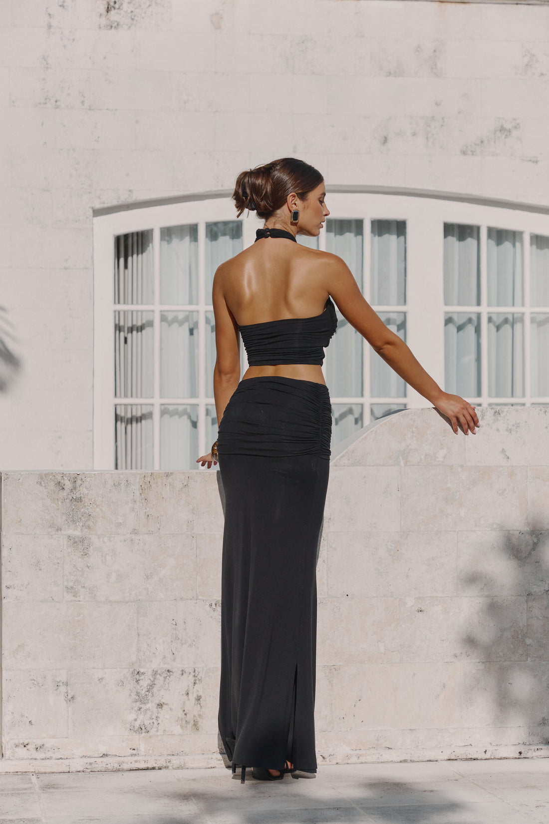 Klara Bamboo Top Black