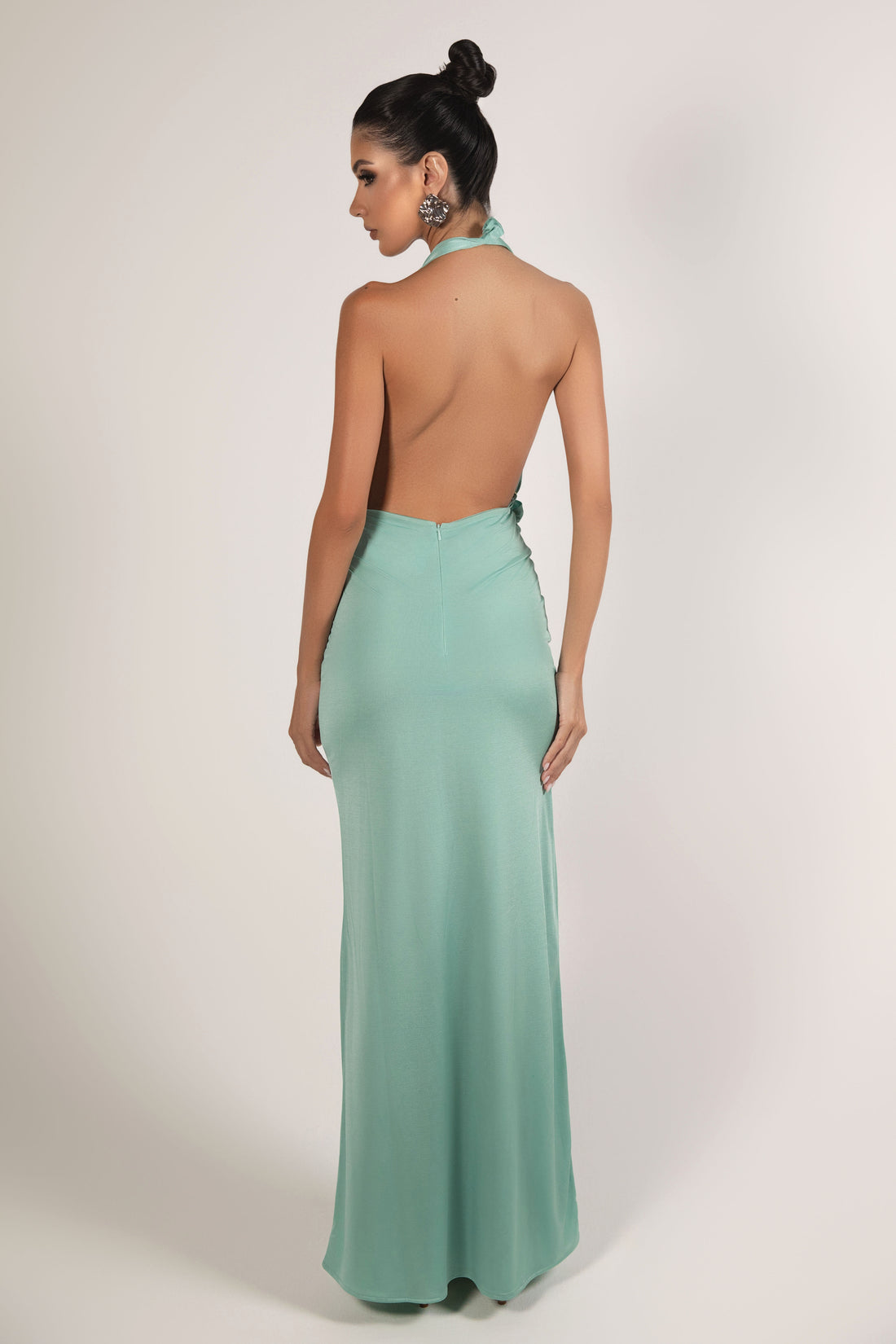 Raquel Maxi Dress Aqua