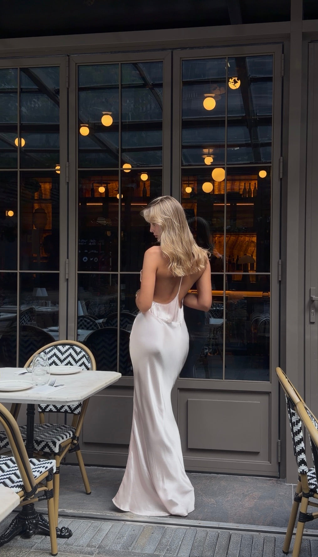 Seraphina Viscose Gown Baby Pink