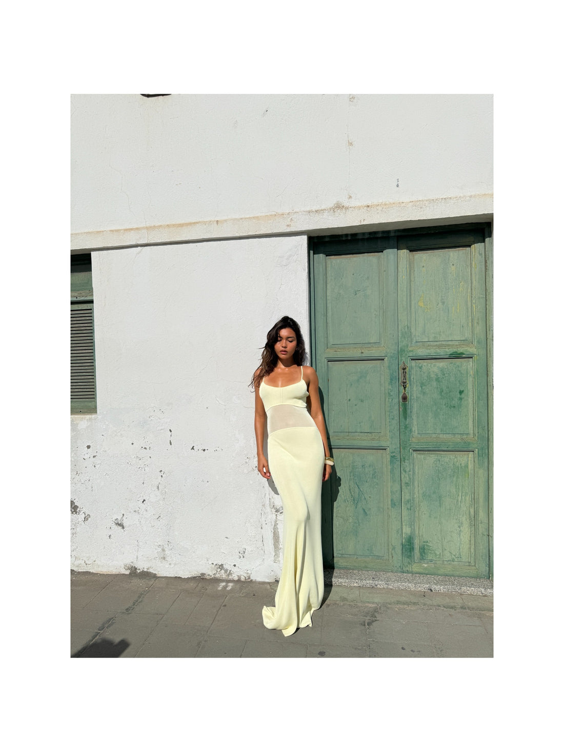 Gabriella Knit Dress Butter Yellow